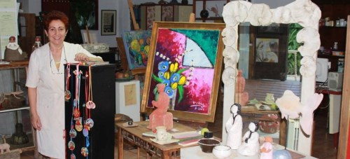 Exposición colectiva del Estudio de Arte “Rosario González “ de La Herradura 