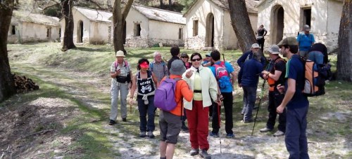 Senderistas sexitanos realizaron una ruta por la Sierra de la Almijara
