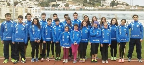 Club Atletismo Sexitano en el estadio municipal "Francisco Bonet" de Almuñécar CLUB SEXITANO ATLETISMO 15 2