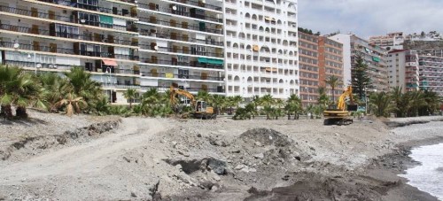 COSTAS ACELERA LOS TRABAJOS DE RECUPERACION PLAYA VELILLA 15 2