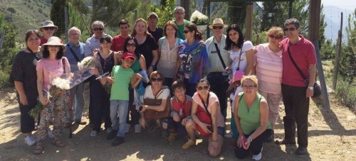 GRUPO AFECTADOS 11 M EN PUIERTAS PARQUE  EN PEÑA ESCRITA 15 2