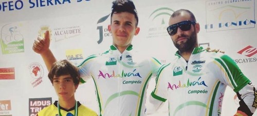 Miguel Sanchez y Luis Zarco, Campeones de Andalucía de Descenso MTB