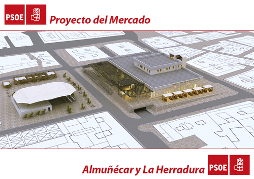 Proyecto del PSOE de Almuñécar para el Mecardo Municipal y su entorno