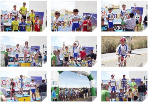 Una decena de podios para los ciclistas sexitanos en el Circuito Provincial 