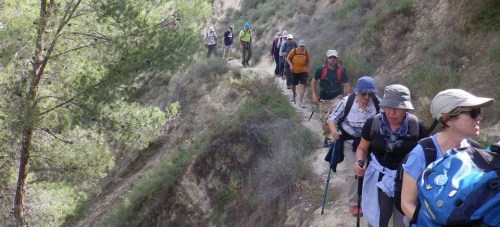 SENDERITAS EN PLENO RECORRIDO POR VALLE LECRIN 15 2
