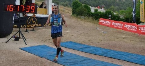 Roberto González, del Club Atletismo Sexitano, en la Animal Trail 2015