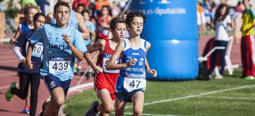 Infantiles del Club de Atletismo Sexitano