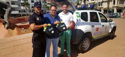 El Ayuntamiento de Almuñécar adquiere nueve desfibriladores externos automatizados