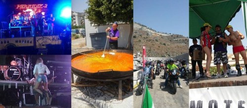 700 inscritos y un millar de participantes en la II Concentración Motera de La Herradura