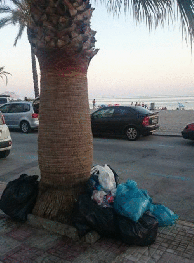 El PSOE sexitano critica la falta de limpieza en pleno verano