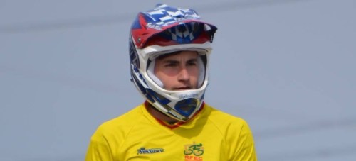 El rider sexitano Carlos Rodríguez Cano en el Campeonato del Mundo BMX 2015