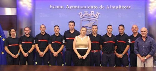 Toman posesión ocho nuevos funcionarios bomberos-conductores en Almuñécar