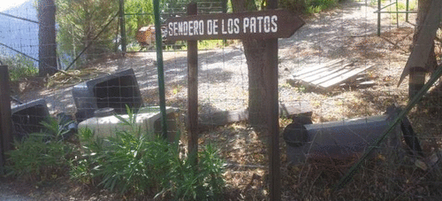 Fotos de las instalaciones del Acuario Municipal, Peña Escrita y Loro Sexi