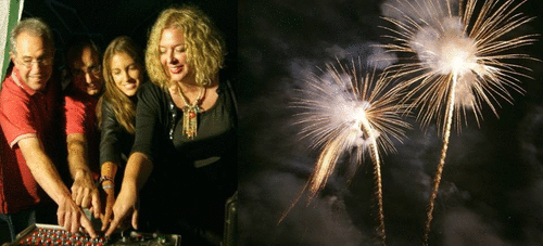 Las Fiestas Patronales de Motril se despiden bajo el espectáculo piromusical de Playa Poniente