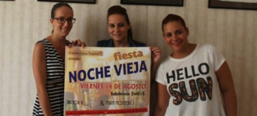 Salobreña tendrá su particular Nochevieja en pleno verano a través de una fiesta que tendrá lugar el viernes en el Polideportivo