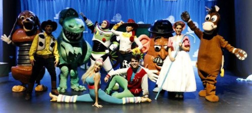 Personajes del musical Toy Story que se representará en Almuñécar el viernes 21 de agosto Toy Story Musical