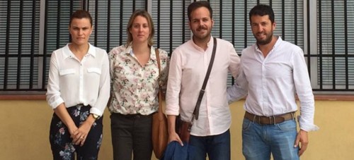 El PSOE se reúne con el presidente de la ELA de Torrenueva para conocer su funcionamiento