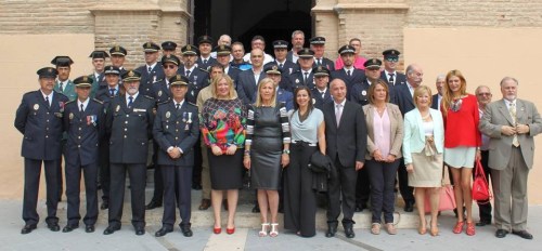 Foto grupo Actos del día del Patrón de la Policía Local