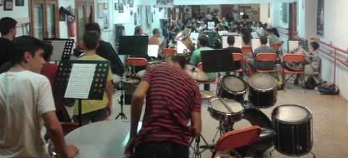 La Banda Municipal de Música de Almuñécar, dirigida por Manuel Vargas Gardón, inicia su temporada 2015-2016