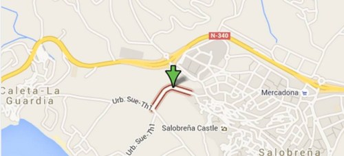 La cuesta Caracho de Salobreña se corta este viernes por obras