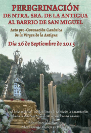 La Patrona de Almuñécar Virgen de la Antigua peregrina este sábado al Barrio de San Miguel