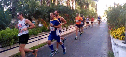 Manuel Santiago Molina y Zhor El Amrani Baba ganaron la XXVII Prueba de Fondo Almuñécar-Costa Tropical