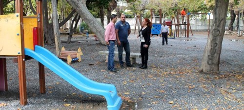 Comienzan las obras de mejora de los parques del municipio