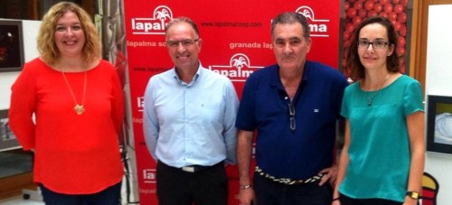 De izq a dcha Flor Almón, Pedro Ruiz, Antonio Escámez y Gloria Chica