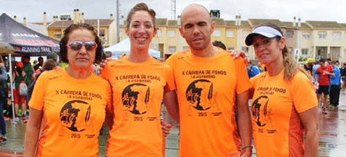 Deportistas del Club Atletismo Sexitano