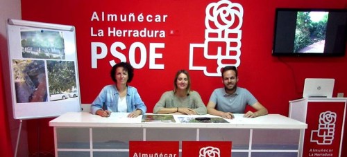 En el PSOE sexitano lamentan el mal estado de los espacios públicos del municipio