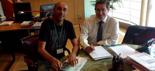 Los afectados por ELA reciben el respaldo y la solidaridad de la Diputación de Granada