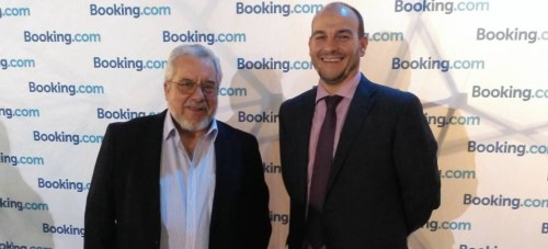 Rafael Lamelas, director del hotel Helios de Almuñécar, junto a José Manuel Hernández, director del hotel Elba de Motril