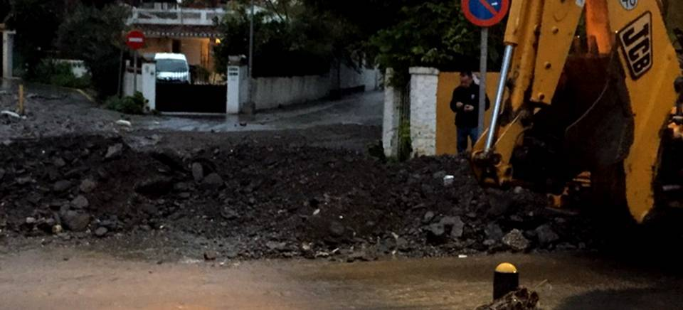 Rambla Caballero tras la tormenta