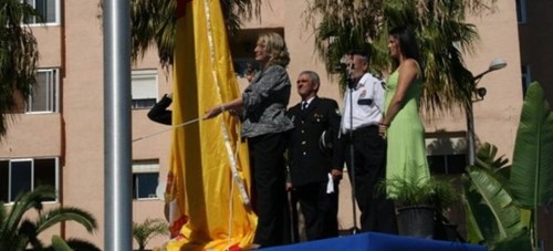 Todo preparado en Almuñécar para la celebración del Día de la Hispanidad