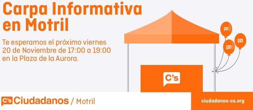 Carpa Ciudadanos Motril