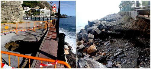 El Ayto. de Almuñécar evaluará los daños provocados por el temporal