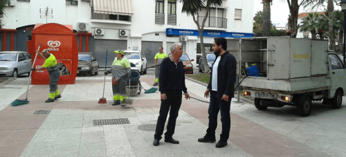 El Ayto. de Salobreña comienza un plan de choque de limpieza