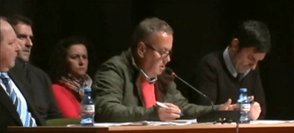 Intervención de Juan Carlos Benavides en el pleno del Ayuntamiento de Almuñécar de 26  noviembre de 2015