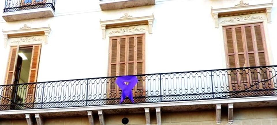 LAZO MORADO EN SEDE MANCOMUNIDAD 1