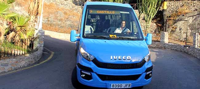 Nuevo horario del servicio de autobús urbano al Barrio de San Miguel de Almuñécar