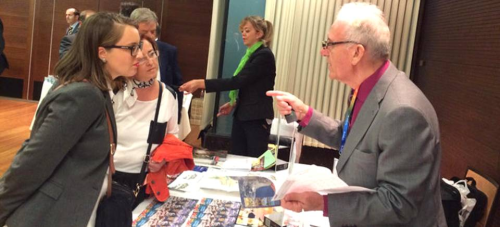 Paco Rubio, de APAL Chinasol Almuñécar, en la promoción por el Levante