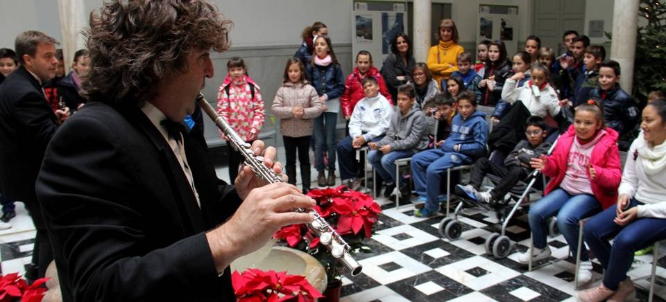 450 escolares participan en las actividades del “Caleidoscopio Navideño” de Diputación