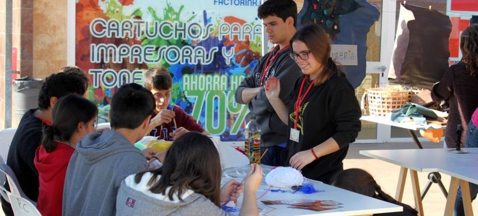 Éxito del 'Encuentro Joven Comarcal 2015' en la plaza de Coronación
