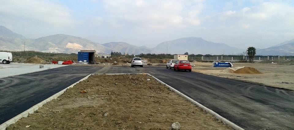El nuevo apeadero se traslada al solar donde irá ubicada la futura estación de autobuses