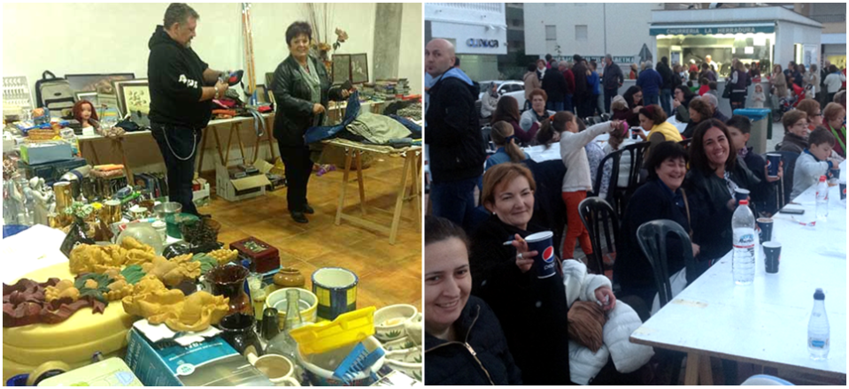 Herradureños y visitantes participaron en la merienda pro Cabalgata 2016