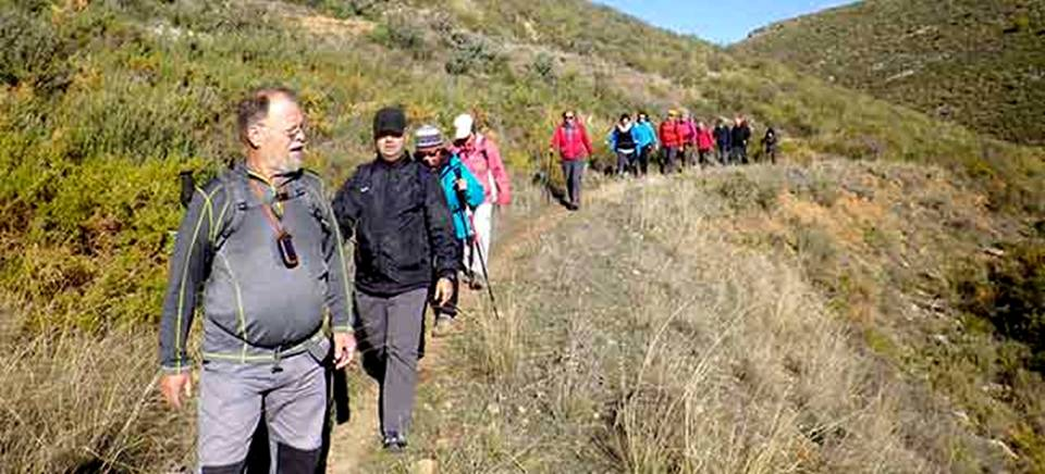 Senderistas sexitanos recorrieron una nueva etapa de la Ruta del Pescao