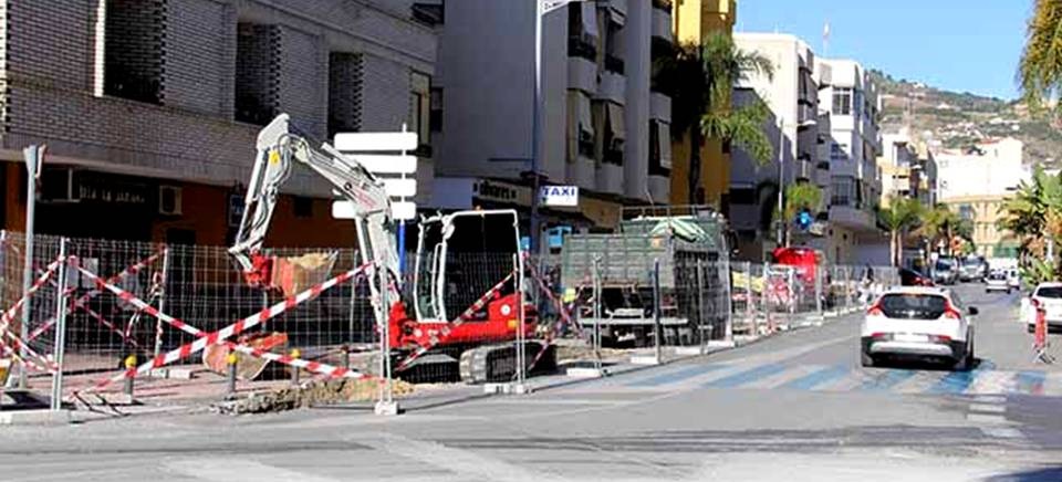 Comienzan los trabajos de instalaciones de canalizaciones en la zona norte de la avenida Rey Juan Carlos I