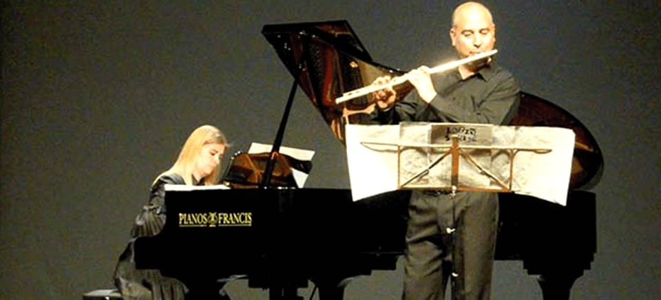 El Dúo Mima ofrece este próximo lunes un concierto de flauta y piano en Almuñécar