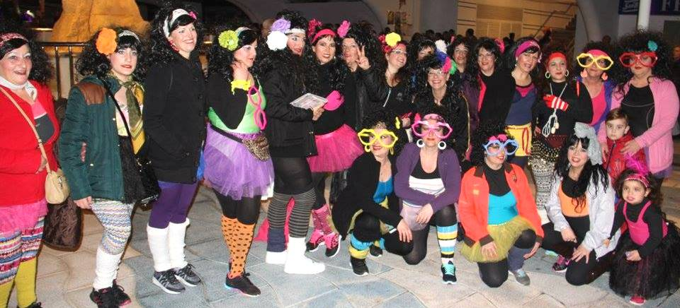 Concurso de disfraces 'Gran Fiesta del Carnaval' Almuñécar 2016. Accésit “Las terremoto”