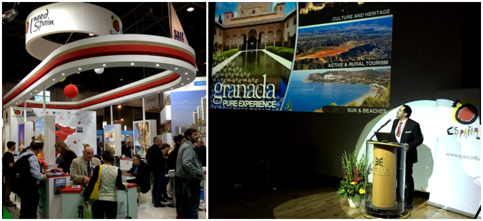 Granada vende por primera vez  su oferta turística en Israel